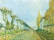 Weg der Maschine Alfred Sisley